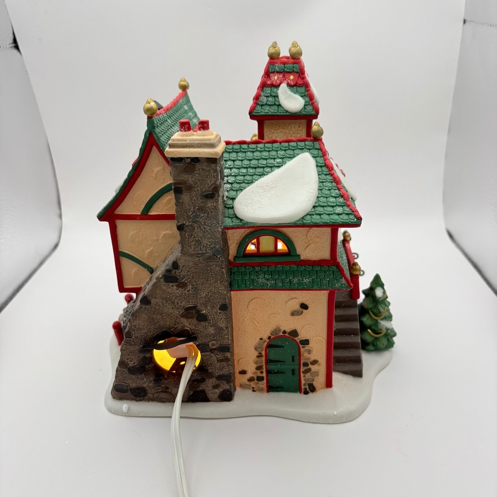 Department 56 North Pole Series Glass Ornament Works Christmas Village 56396 - Picture 3 of 8